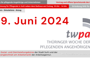 Thüringer Woche der pflegenden Angehörigen 2024