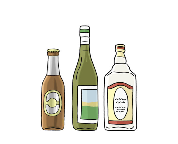 Piktogramm: Alkohol